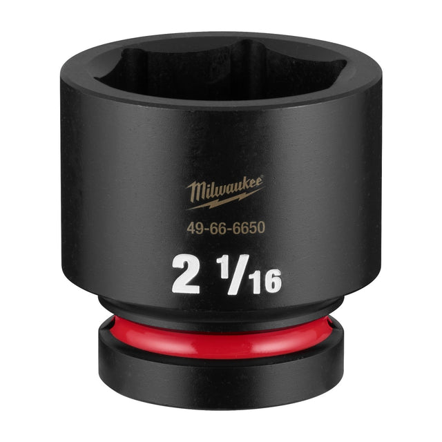Milwaukee 49-66-6650 Shockwave 1" Drive 2-1/16" Standard 6-Point Impact Socket