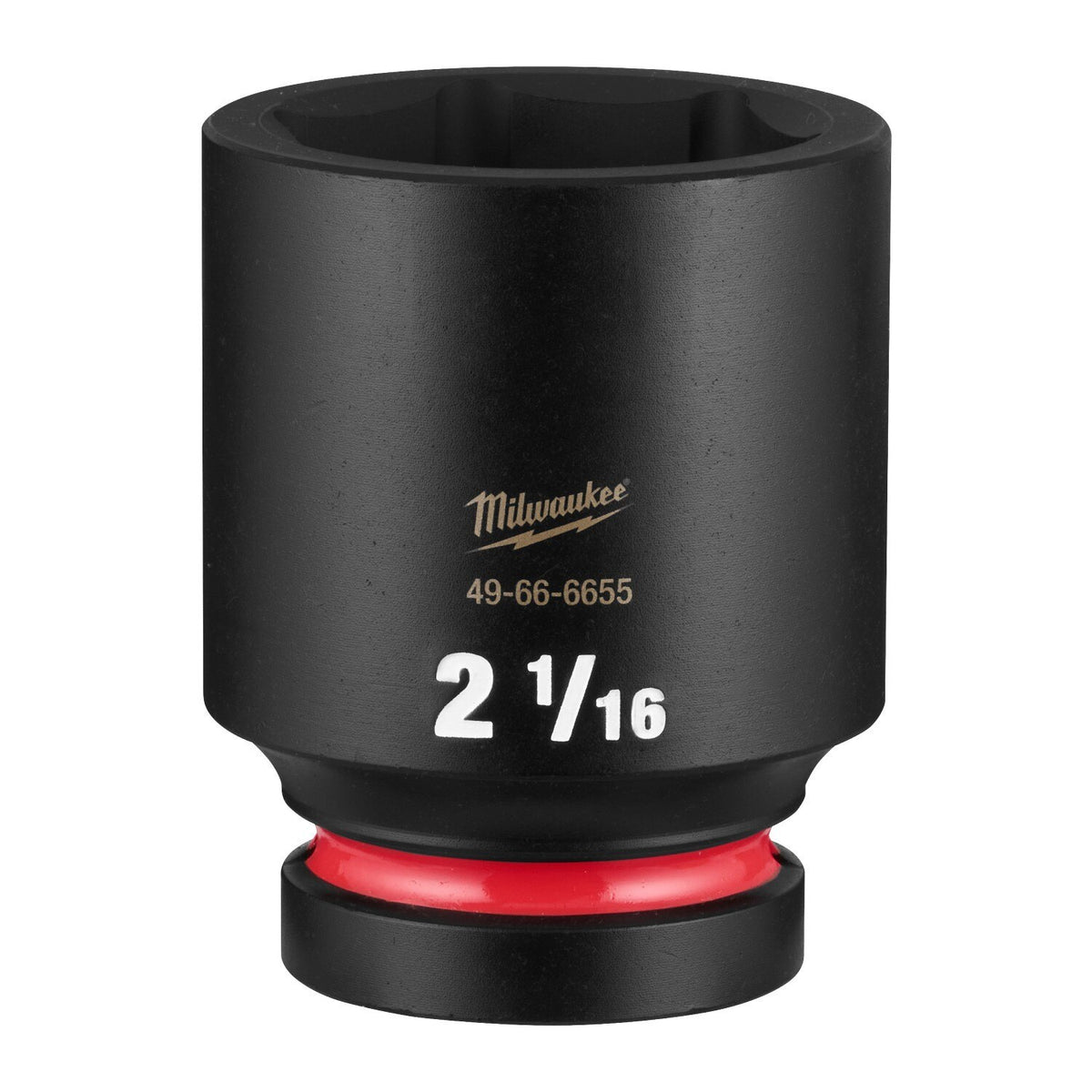 Milwaukee 49-66-6655 1" Drive 2-1/16" Deep 6-Point Impact Socket