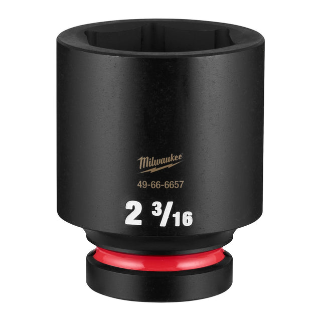 Milwaukee 49-66-6657 Shockwave 1" Drive 2-3/16" Deep 6-Point Impact Duty Socket