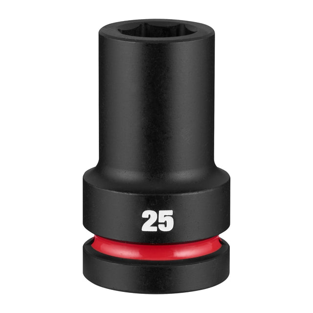 Milwaukee 49-66-6664 Shockwave 1" Drive 25 mm Deep 6 Point Impact Duty Socket