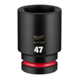Milwaukee 49-66-6669 1" Drive 47 mm Deep 6 Point Impact Duty Socket