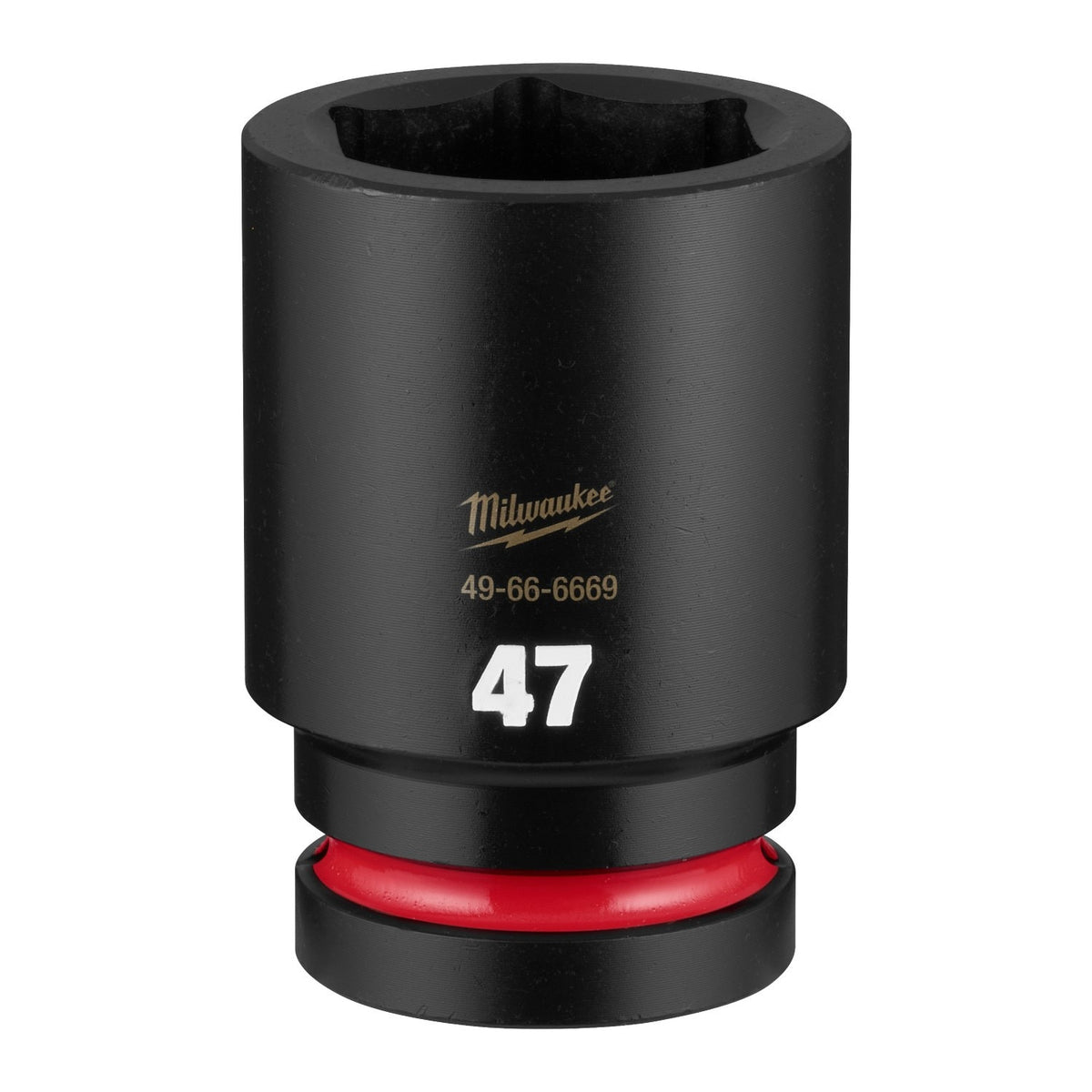 Milwaukee 49-66-6669 1" Drive 47 mm Deep 6 Point Impact Duty Socket