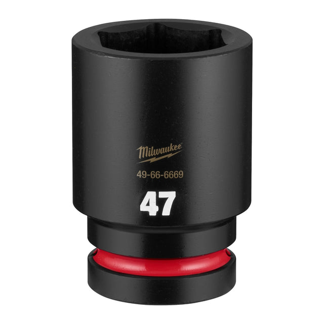 Milwaukee 49-66-6669 1" Drive 47 mm Deep 6 Point Impact Duty Socket