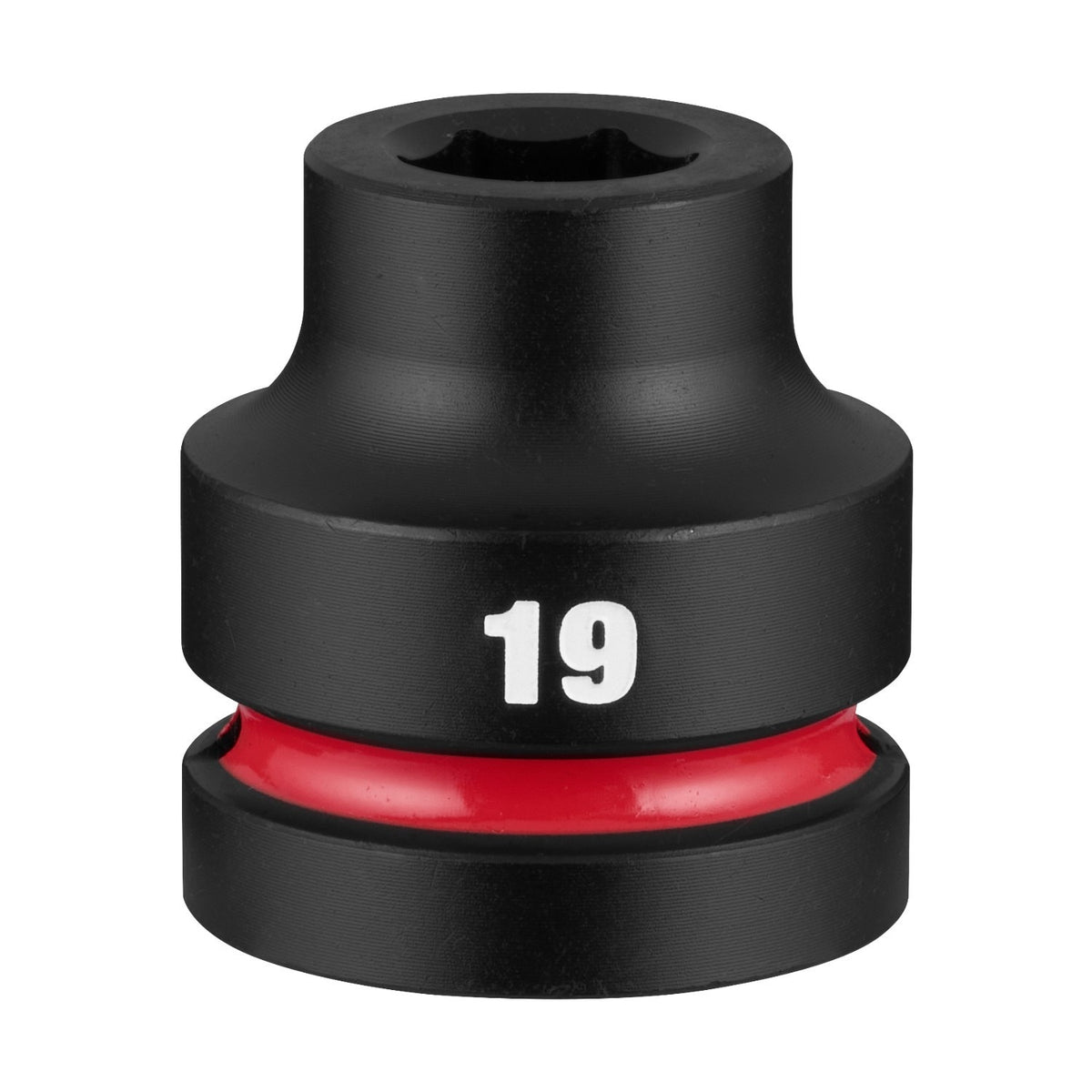 Milwaukee 49-66-6675 Shockwave 1" Drive 19mm Standard 6 Point Impact Socket