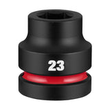 Milwaukee 49-66-6678 Shockwave 1" Drive 23 mm Standard 6-Point Impact Duty Socket