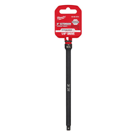 Milwaukee 49-66-6701 SHOCKWAVE Impact Duty™  1/4" Drive 6" Extension