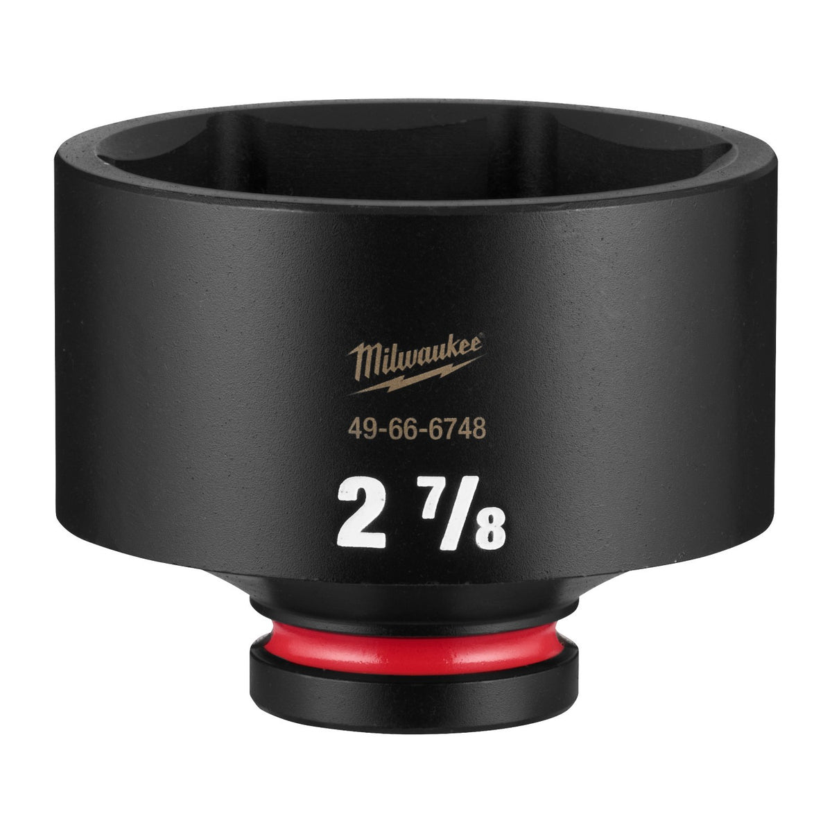 Milwaukee 49-66-6748 Shockwave 3/4" Drive 2-7/8" Standard 6-Point Impact Socket