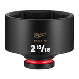 Milwaukee 49-66-6749 Shockwave 3/4" Drive 2-15/16" Standard 6 Point Impact Duty Socket