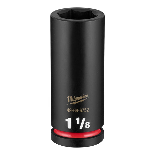 Milwaukee 49-66-6752 3/4" Drive 1-1/8" X-Deep 6 Point Impact Duty Socket