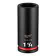 Milwaukee 49-66-6753 Shockwave 3/4" Drive 1-1/4" X-Deep 6 Point Impact Socket