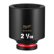Milwaukee 49-66-6754 Shockwave 3/4" Drive 2-1/16" Deep 6 Point Impact Socket