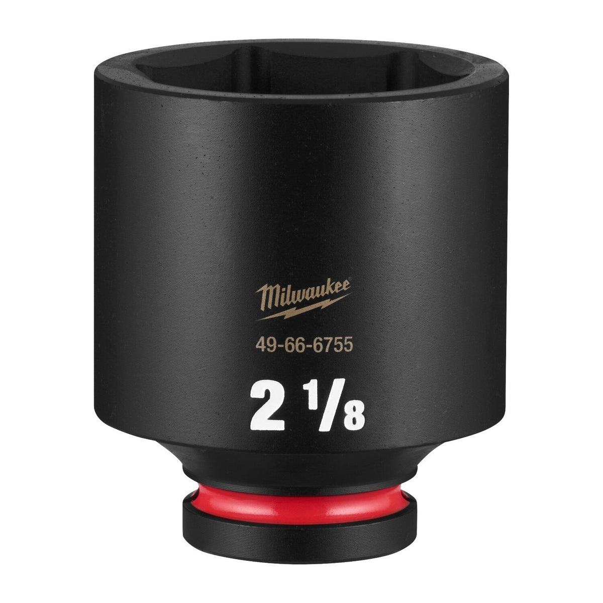 Milwaukee 49-66-6755 Shockwave 3/4" Drive 2-1/8" Deep 6-Point Impact Socket