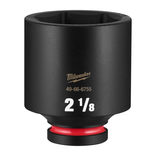 Milwaukee 49-66-6755 Shockwave 3/4" Drive 2-1/8" Deep 6-Point Impact Socket