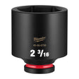 Milwaukee 49-66-6756 Shockwave 3/4" Drive 2-3/16" Deep 6 Point Impact Socket