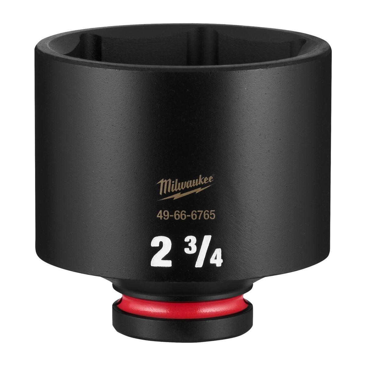 Milwaukee 49-66-6765 Shockwave 3/4" Drive 2-3/4" Deep 6 Point Impact Socket