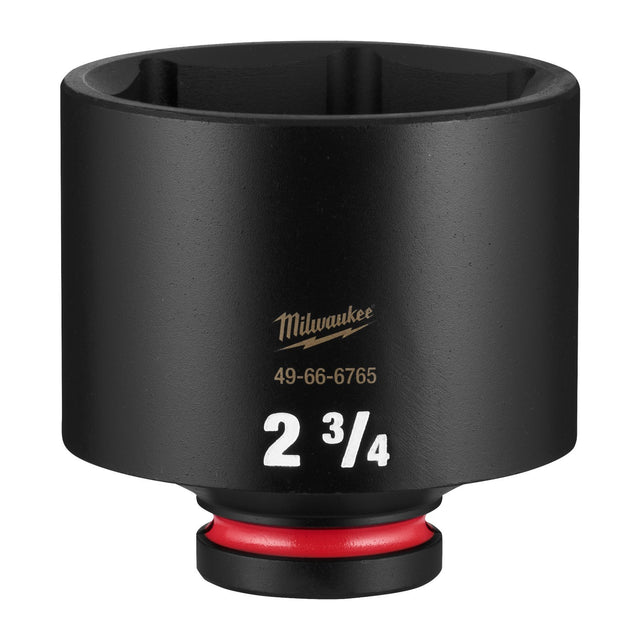 Milwaukee 49-66-6765 Shockwave 3/4" Drive 2-3/4" Deep 6 Point Impact Socket