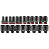 Milwaukee 49-66-6770 3/4" Drive SAE Deep 6-Point Impact Socket Set with Packout Case (21 Piece)