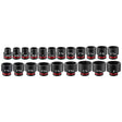 Milwaukee 49-66-6771 3/4" Drive SAE Standard 6-Point Socket Set with Packout Case (21 Piece)