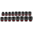 Milwaukee 49-66-6776 Shockwave 1" Drive SAE 6 Point Impact Socket Set with Packout Case (17 Piece)