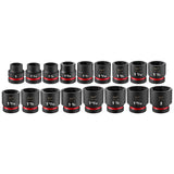 Milwaukee 49-66-6776 Shockwave 1" Drive SAE 6 Point Impact Socket Set with Packout Case (17 Piece)