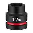 Milwaukee 49-66-6779 Shockwave 1" Drive 1-1/16" Standard 6 Point Impact Socket