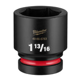 Milwaukee 49-66-6783 Shockwave 1" Drive 1-13/16" Standard 6 Point Impact Socket