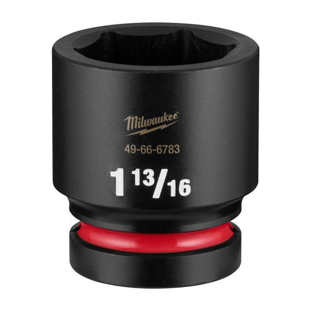 Milwaukee 49-66-6783 Shockwave 1" Drive 1-13/16" Standard 6 Point Impact Socket