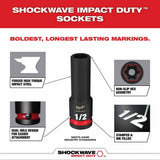 Milwaukee 49-66-6805 Shockwave Impact Duty Socket 3/8" Drive 36-Piece Packout Set - 4