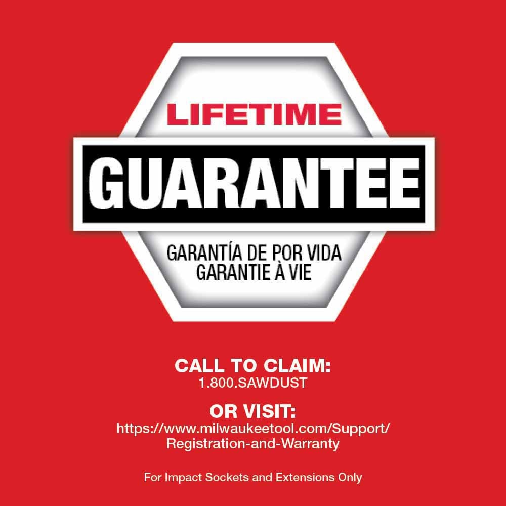 Milwaukee 49-66-6818 Shockwave Impact Duty Socket 1/2" Drive 16-Piece MM Tray Set - 8