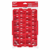 Milwaukee 49-66-6834 Shockwave Impact Duty Socket 1/2" Drive 27-Piece MM Tray Only - 2