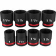Milwaukee 49-66-7017 8PCSHOCKWAVE Impact Duty™ 3/4" Drive SAE Standard 6 Point Socket Set