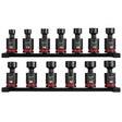 Milwaukee 49-66-7107 1/2" Drive Metric Standard Swivel Impact Socket Set (13 Piece)