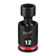Milwaukee 49-66-7112 Shockwave 3/8" Drive 12 mm Standard Swivel Impact Socket