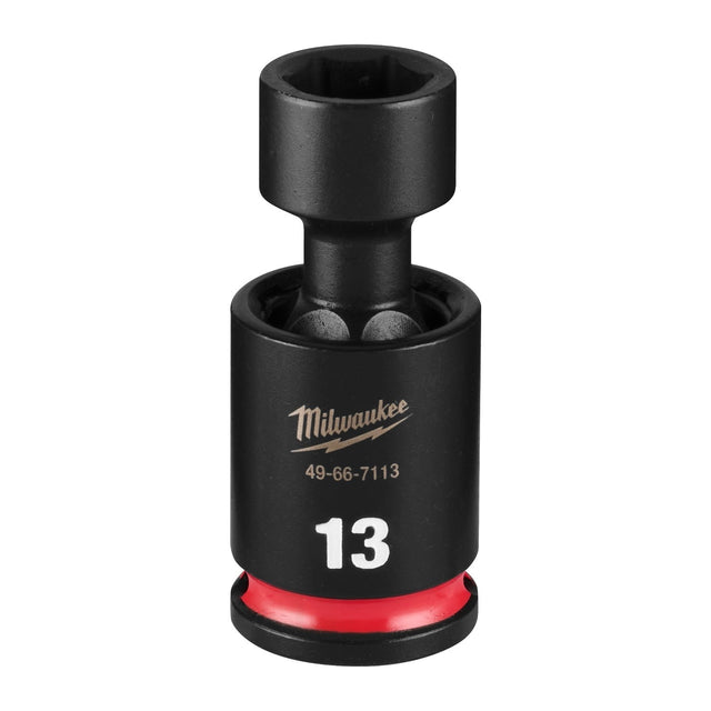 Milwaukee 49-66-7113 3/8" Drive 13 mm Standard Swivel Impact Socket