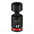 Milwaukee 49-66-7117 Shockwave 3/8" Drive 17 mm Standard Swivel Impact Socket