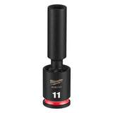Milwaukee 49-66-7121 Shockwave Impact Duty 3/8" Drive 11 mm Deep Swivel Socket