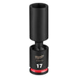 Milwaukee 49-66-7127 Shockwave 3/8" Drive 17 mm Deep Swivel Impact Socket