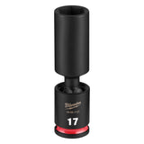 Milwaukee 49-66-7127 Shockwave 3/8" Drive 17 mm Deep Swivel Impact Socket