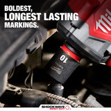 Milwaukee 49-66-7129 Shockwave 3/8" Drive 19 mm Deep Swivel Impact Socket - 5