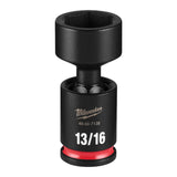 Milwaukee 49-66-7138 3/8" Drive 13/16" Standard Swivel Impact Socket