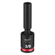 Milwaukee 49-66-7143 3/8" Drive 3/8" Deep Swivel Impact Socket