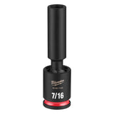 Milwaukee 49-66-7144 Shockwave Impact Duty 3/8" Drive 7/16" Deep Swivel Socket