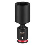 Milwaukee 49-66-7153 Shockwave 3/8" Drive 1" Deep Swivel Impact Socket
