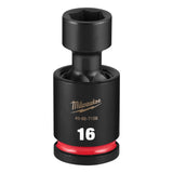 Milwaukee 49-66-7158 Shockwave Impact Duty 1/2" Drive 16 mm Standard Swivel Socket