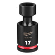 Milwaukee 49-66-7159 Half Inch Drive 17 mm Standard Swivel Impact Socket