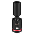 Milwaukee 49-66-7171 Shockwave 1/2" Drive 16 mm Deep Swivel Impact Socket