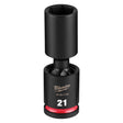 Milwaukee 49-66-7176 1/2" Drive 21 mm Deep Swivel Impact Socket