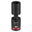 Milwaukee 49-66-7177 1/2" Drive 22 mm Deep Swivel Impact Socket