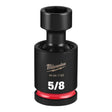 Milwaukee 49-66-7183 Shockwave 1/2" Drive 5/8" Standard Swivel Impact Socket