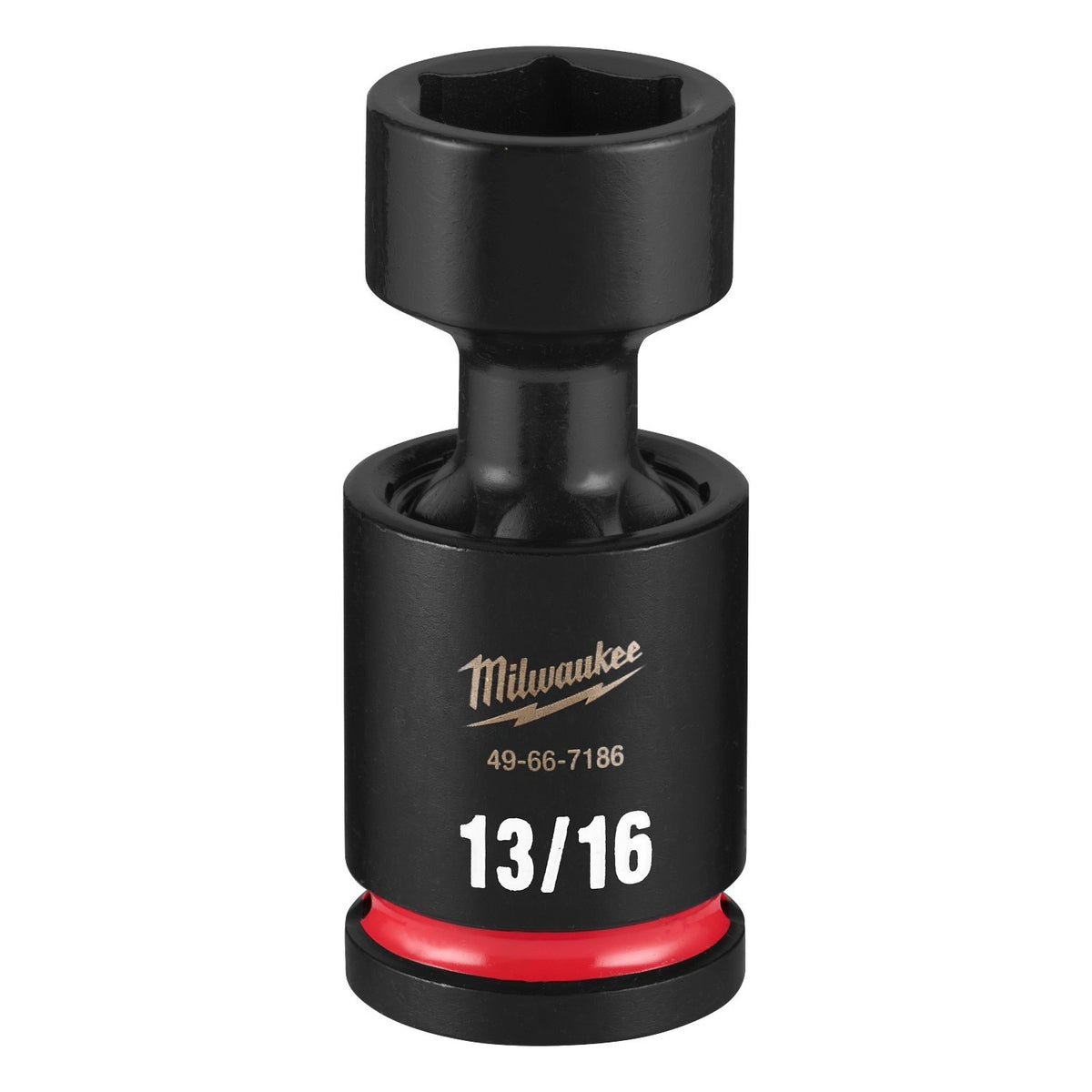 Milwaukee 49-66-7186 1/2" Drive 13/16" Standard Swivel Impact Duty Socket